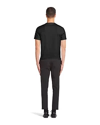 Stretch cotton T-shirt