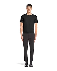 Stretch cotton T-shirt