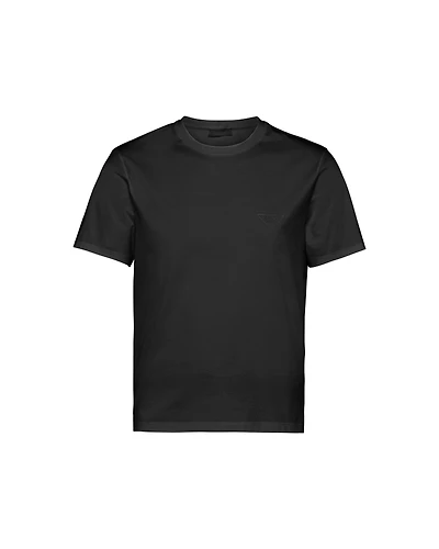 Stretch cotton T-shirt