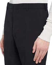 Wool blend pants