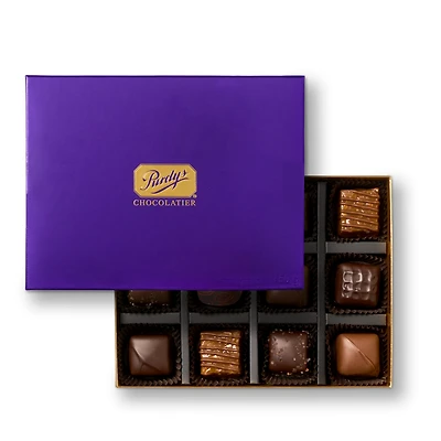 Milk & Dark Caramels, 12 pc