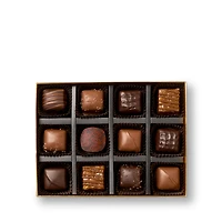 Milk & Dark Caramels, 12 pc
