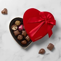 Milk Chocolate Heart Gift Box, 12 pc
