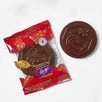 Year of the Snake Dark Chocolate Medallion, box of 24