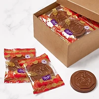 Year of the Snake Milk Chocolate Medallion, box of 24