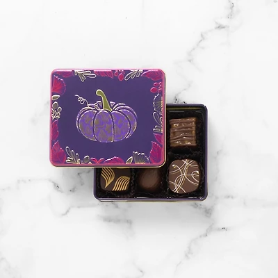 Pumpkin Gift Tin, 6 pc