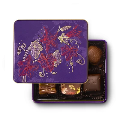 Fall Leaves Gift Tin, 6 pc