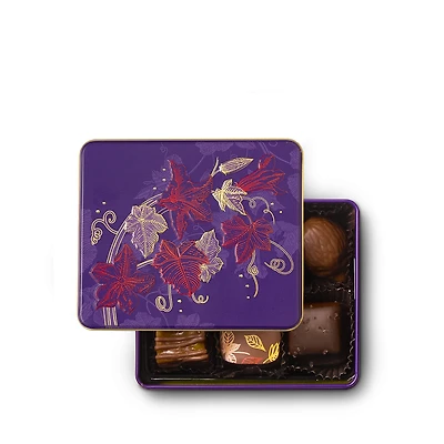 Fall Leaves Gift Tin, 6 pc