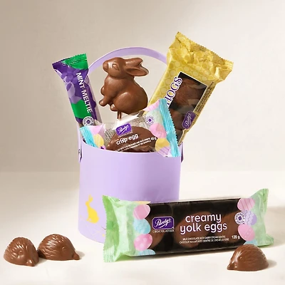 Easter Bunnies Gift Basket, 295 g