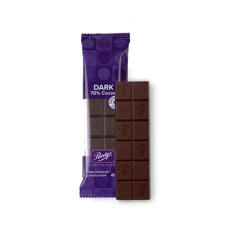70% Dark Chocolate Classic Bar, 40 g