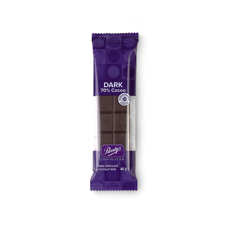 70% Dark Chocolate Classic Bar, 40 g