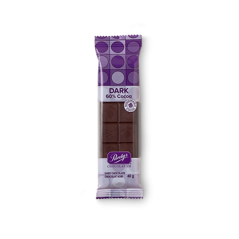 Dark Chocolate Classic Bar, 40 g