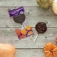 Dark Chocolate Pumpkin Lolly, 30 g