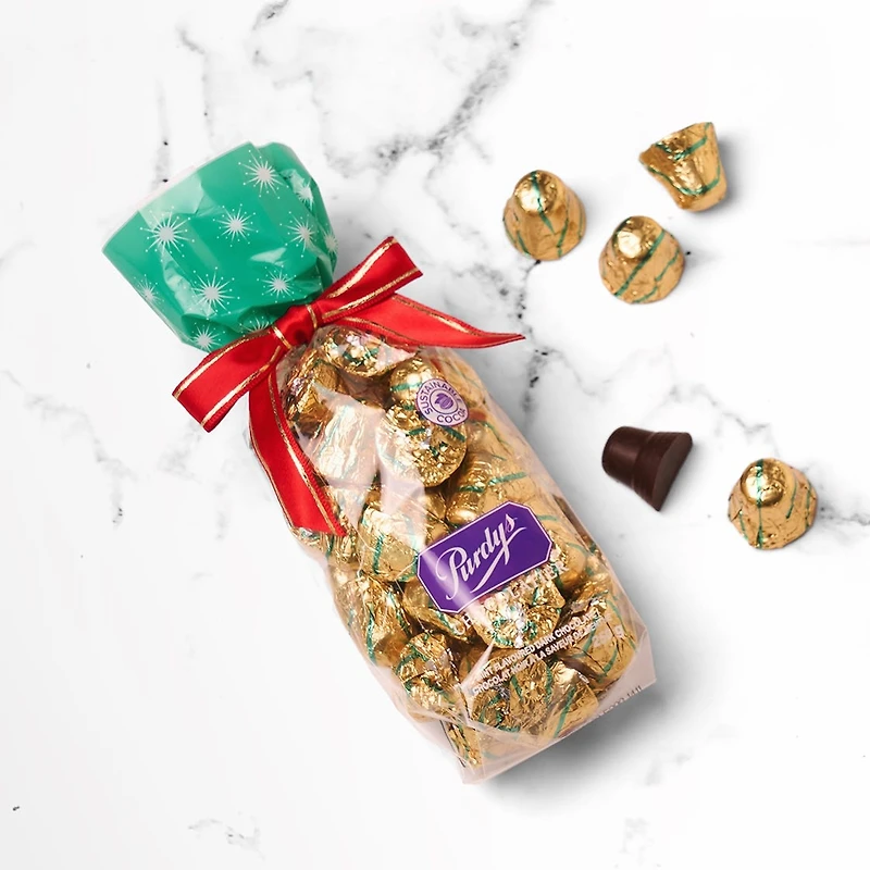 Foiled Mint Bells, 250 g