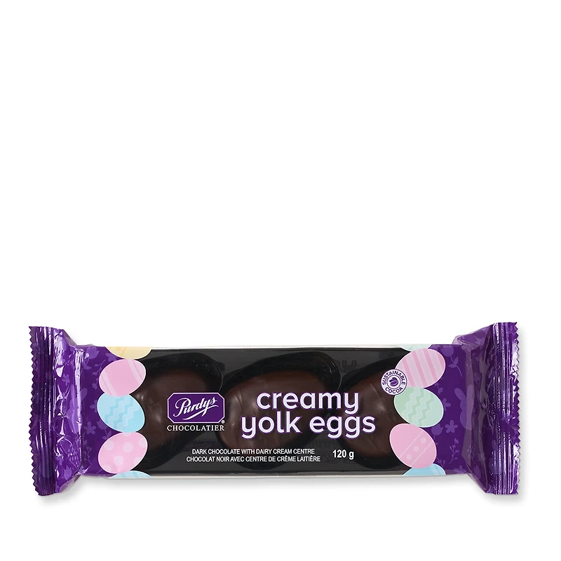 Dark Chocolate Yolk Eggs, 3 pc
