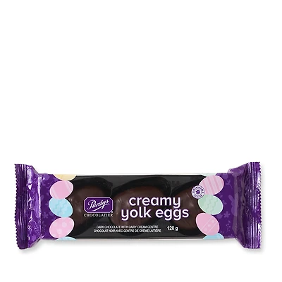 Dark Chocolate Yolk Eggs, 3 pc