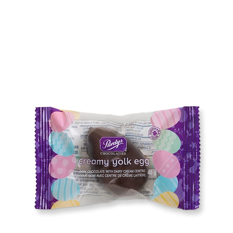 Dark Chocolate Yolk Egg, 40 g