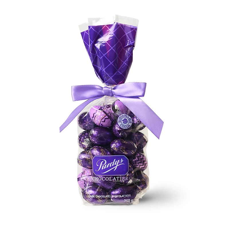 Foiled Dark Chocolate Mini Eggs