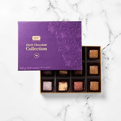 Plant-Based Dark Chocolate Collection, 12 pc