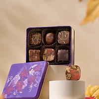 Fall Leaves Gift Tin, 6 pc