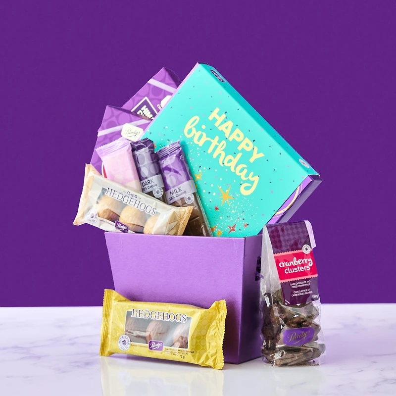 Happy Birthday Gift Basket