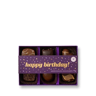 Happy Birthday Mini Favourites, 6 pc