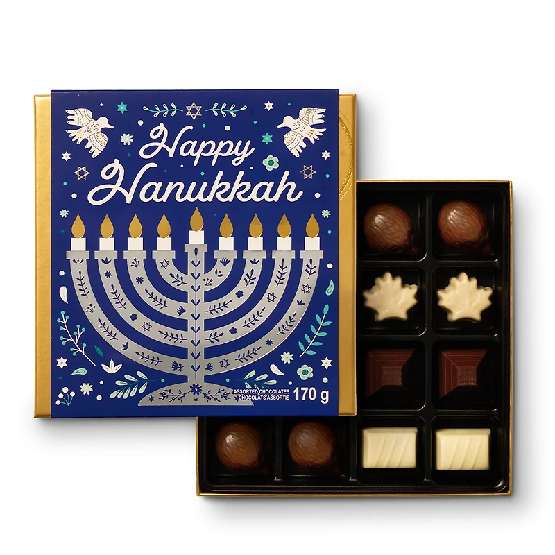 Happy Hanukkah Gift Box, 16 pc 