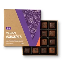 Vegan Hawaiian Black Salt Caramels, 16 pc