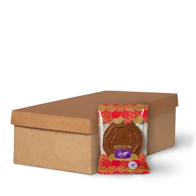 Year of the Horse Milk Chocolate Medallion, box of 24