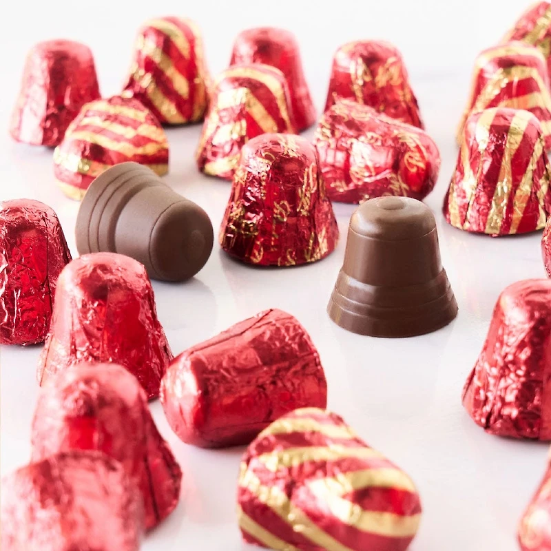 Milk Chocolate Foiled Bells, 375 g