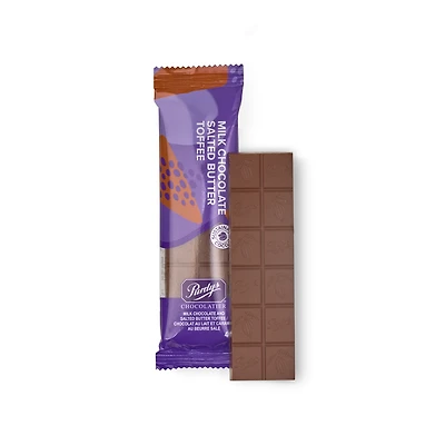 Milk Chocolate Salted Butter Toffee Bar, 40 g