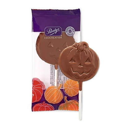 Milk Chocolate Pumpkin Lolly, 30 g