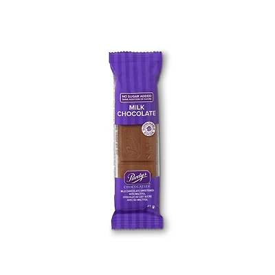 No Sugar Added Milk Chocolate Bar, 40 g