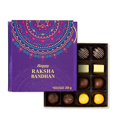 Happy Raksha Bandhan Gift Box, 16 pc 
