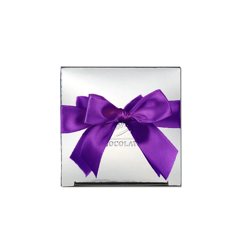 Assorted Chocolate Silver Favour, 4pc