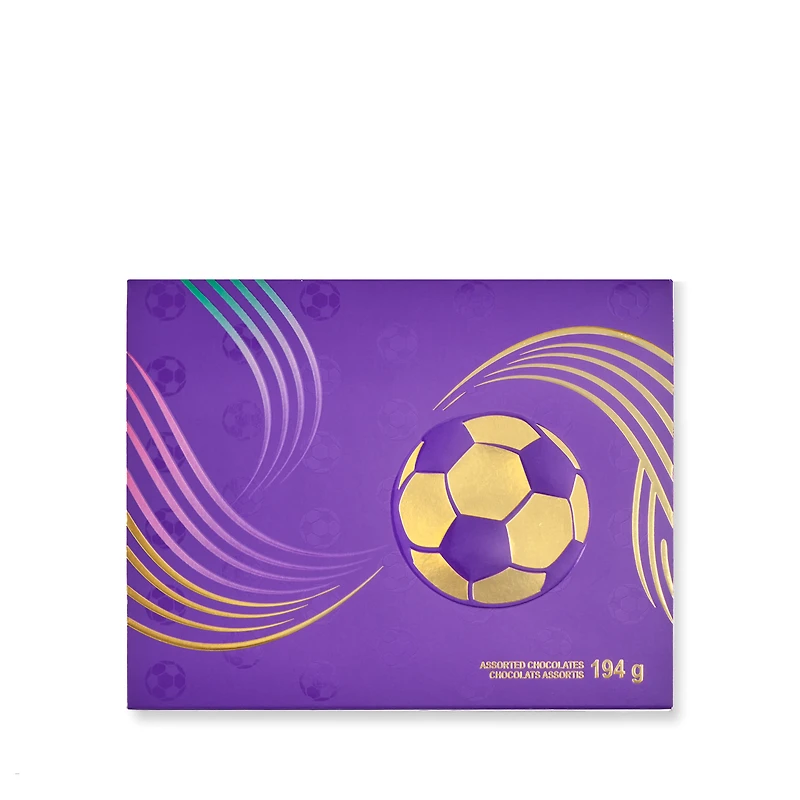 Golden Soccer Gift Box, 4 pc