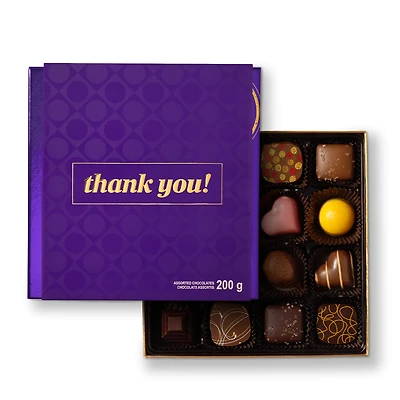 Thank You Chocolate Gift Box, 16 pc
