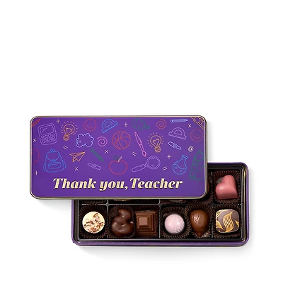 Thank You Teacher Gift Tin, 12 pc