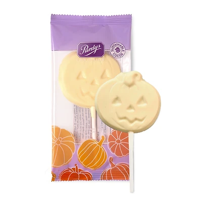 White Chocolate Pumpkin Lolly, 30 g