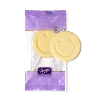 White Chocolate Smiley Lolly, 30 g