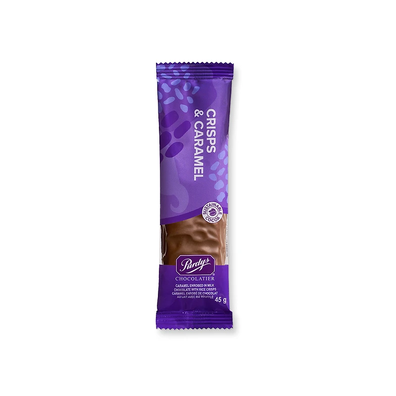 Crisps & Caramel Bar, 45g