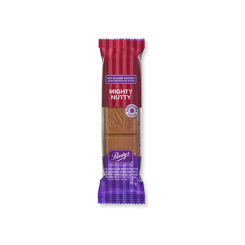 No Sugar Added Mighty Nutty Bar, 50 g