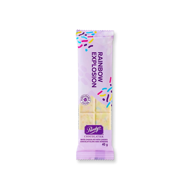 Rainbow Explosion Bar, 40 g