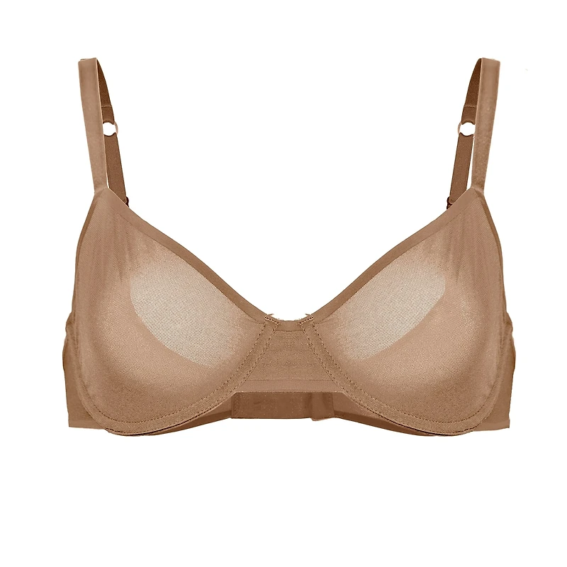 Beige Aeries womens Comfortable T-shirt Bra