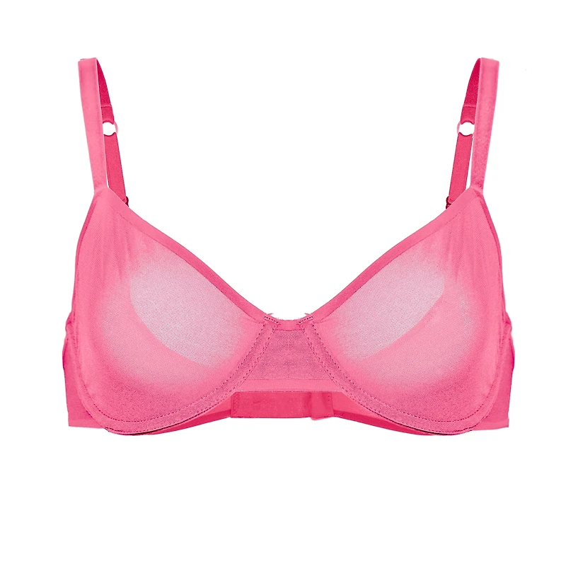 Aeries soutien-gorge rose confortable pour femme