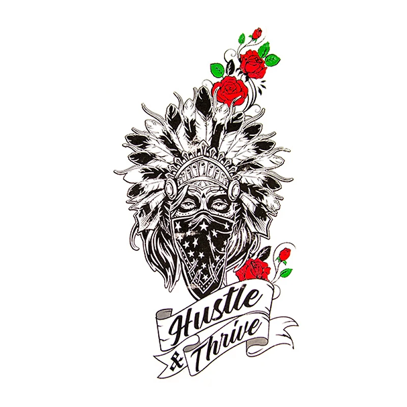 T-shirt blanc Hustle & Thrive pour femme