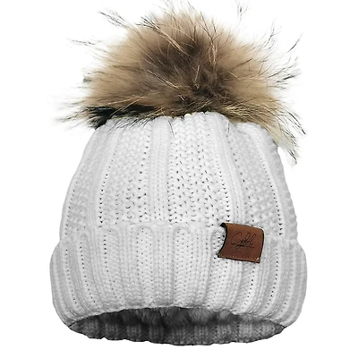 White beanie for women
