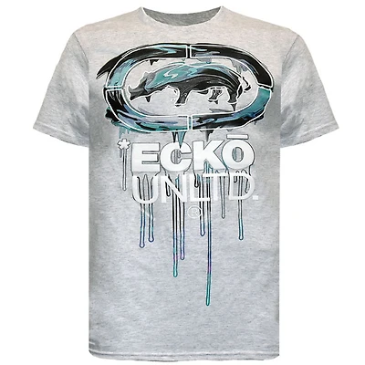 T-shirt gris Ecko Unltd pour homme