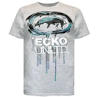 T-shirt gris Ecko Unltd pour homme