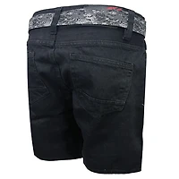 Black denim short Ecko Unltd for men